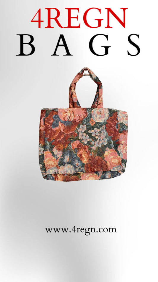 4REGN Floral Totebag