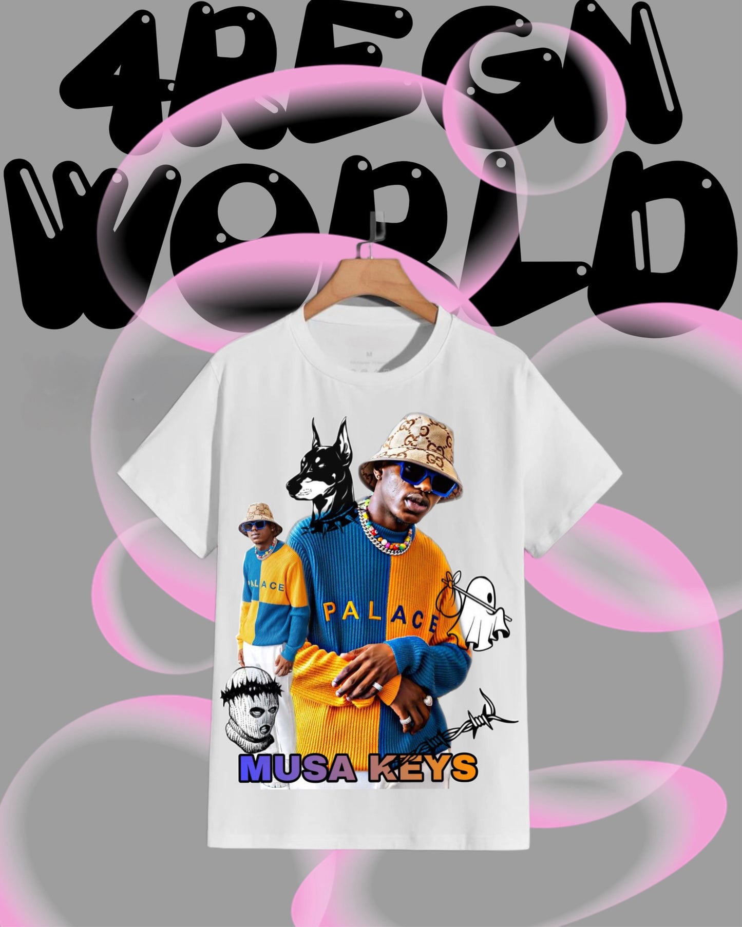 Graphic Tee New Edition Musa Keys