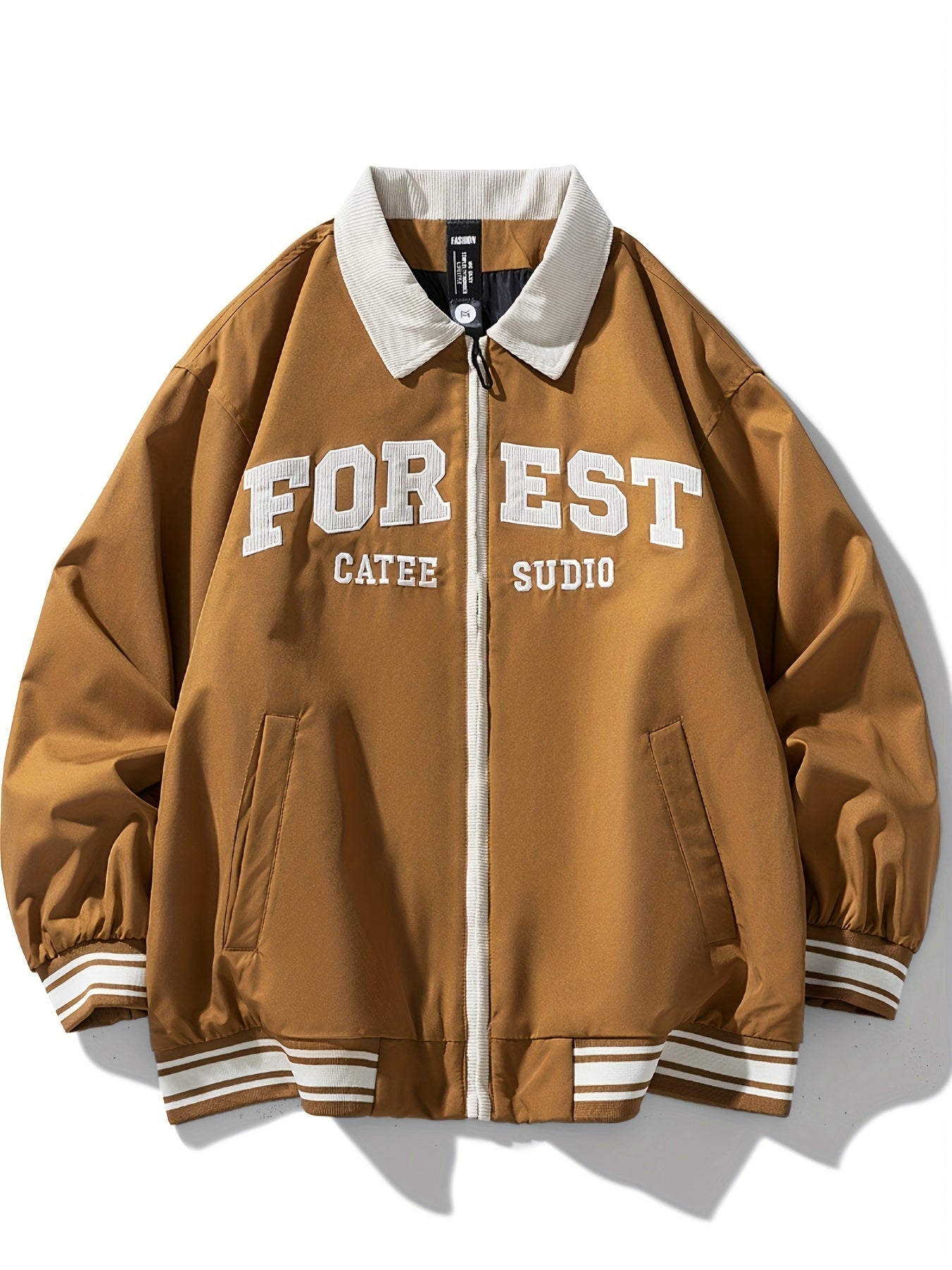 Embroidered Bomber Jacket