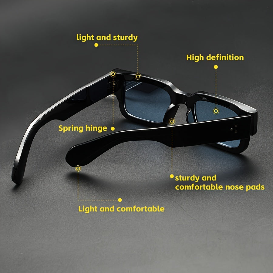 2pcs Men'S Stylish Sunglasses
