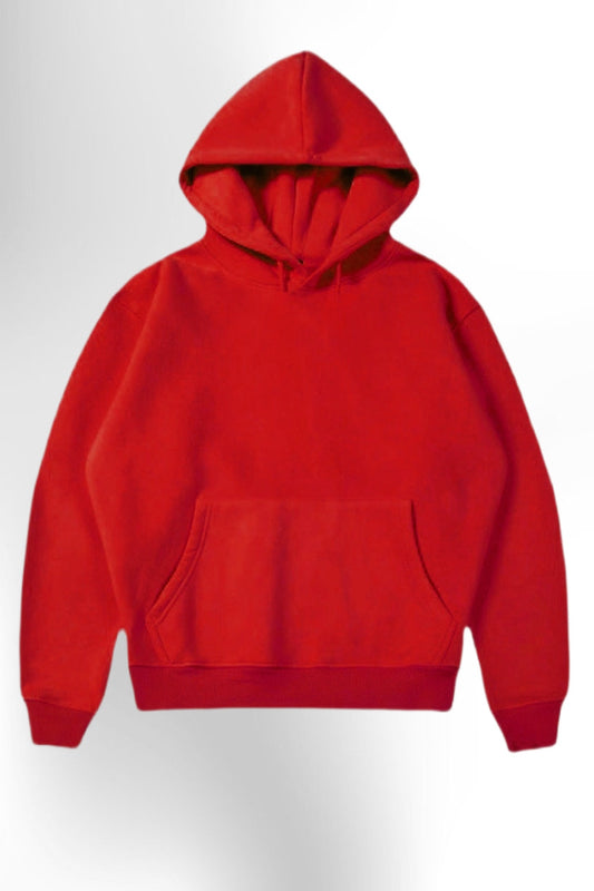 CUSTOM GRAPHIC HOODIE - Red