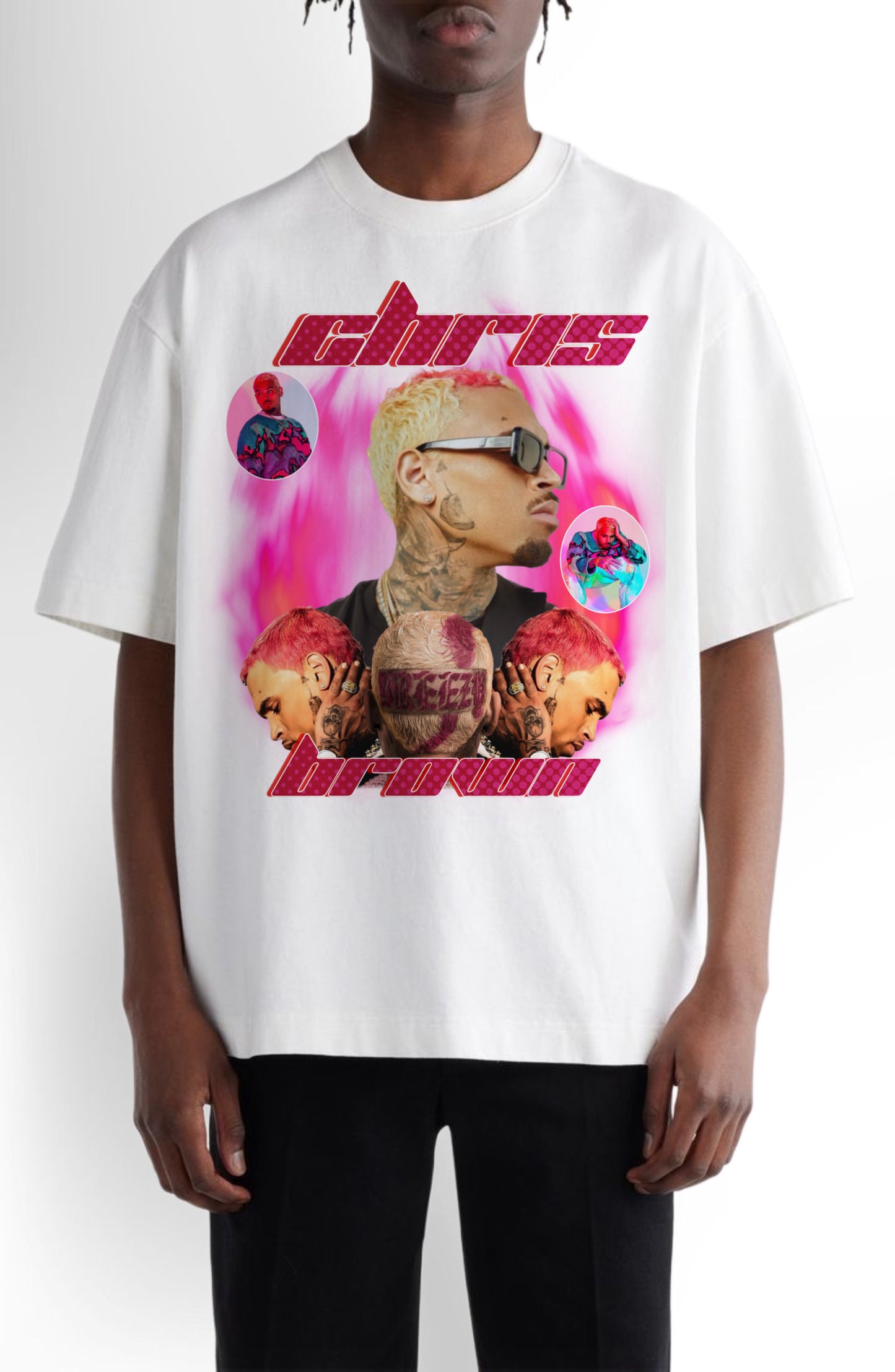 Graphic Tee New Edition Chris Brown
