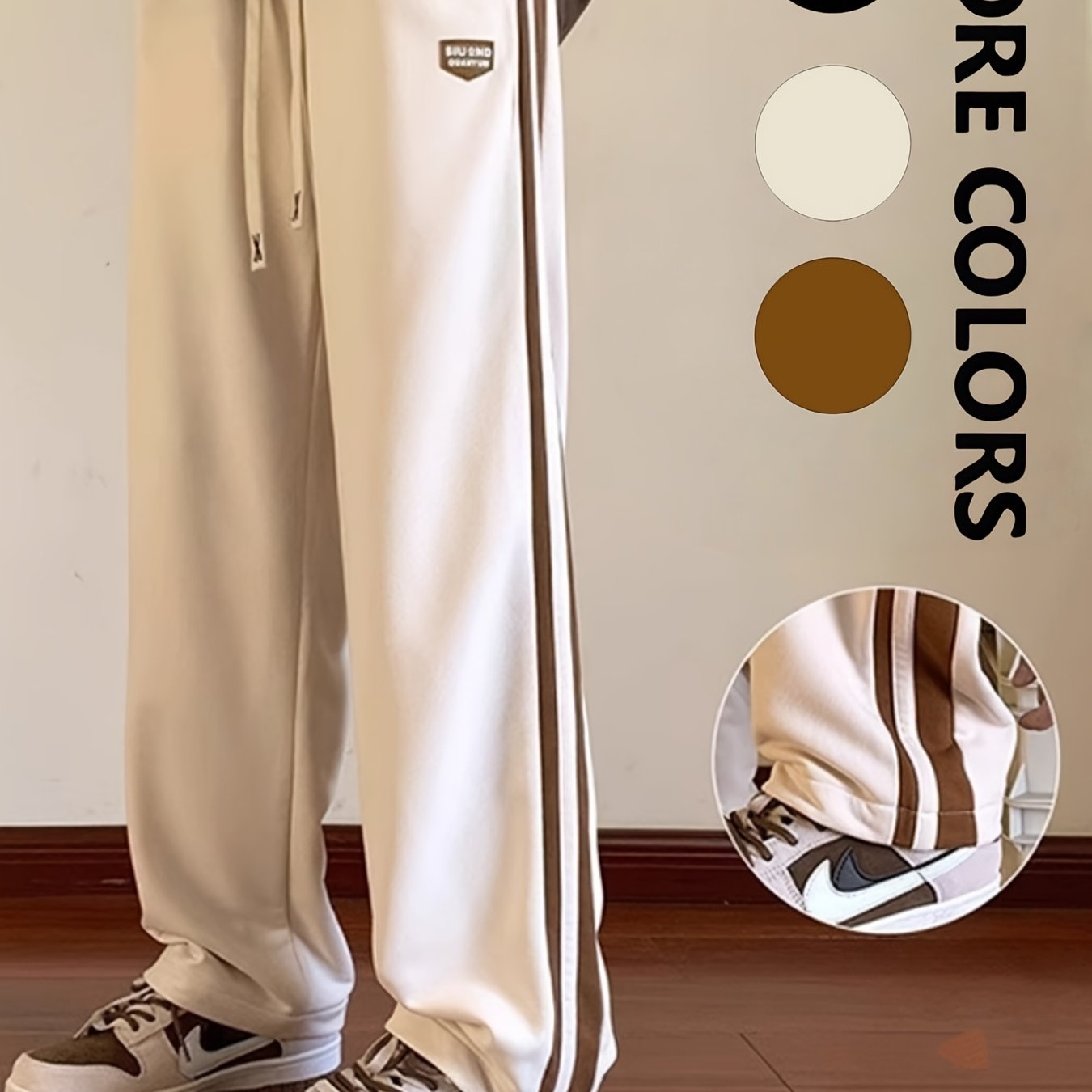 Men's Casual Straight-Leg Pants