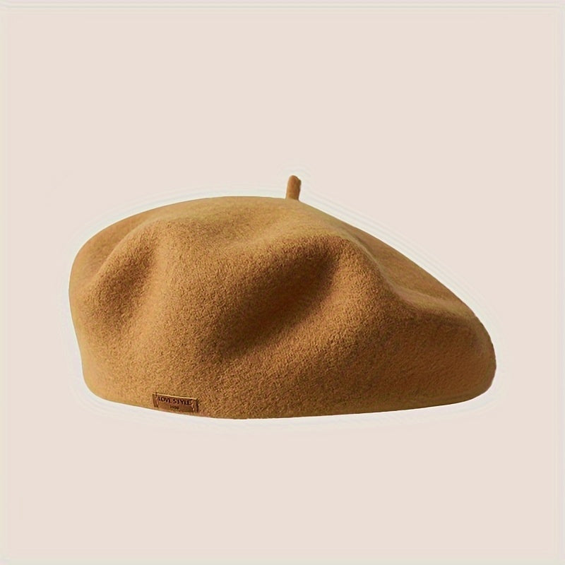 Women's Lightweight Wool Beret Hat