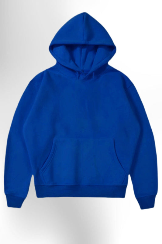 CUSTOM GRAPHIC HOODIE - Royal Blue