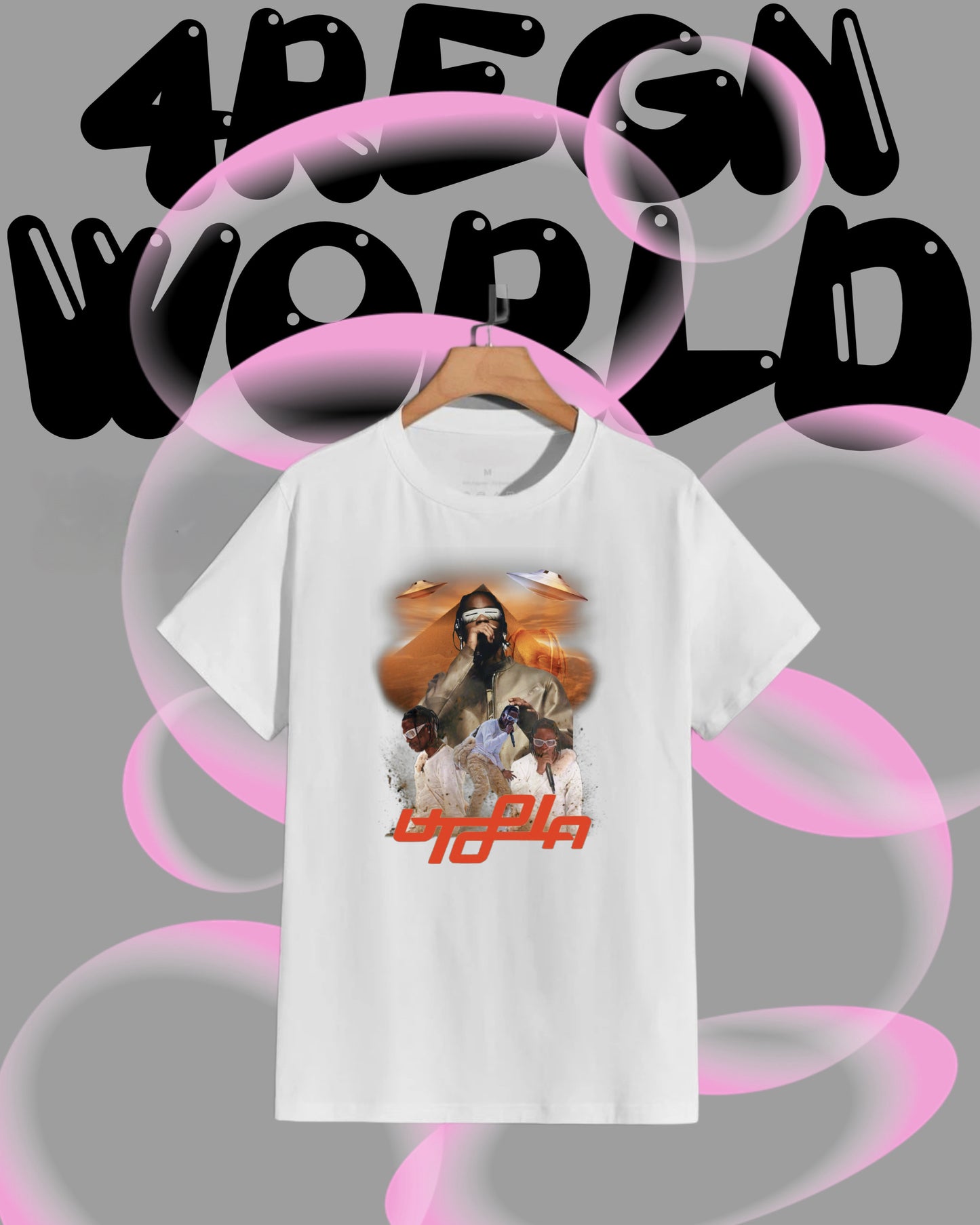 Graphic Tee Travis Scott Utopia