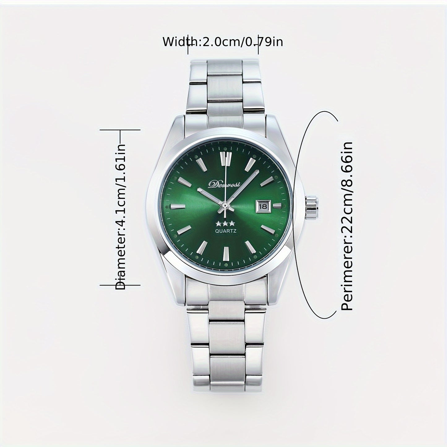 DENVOSI Men'S Classic Quartz Watch