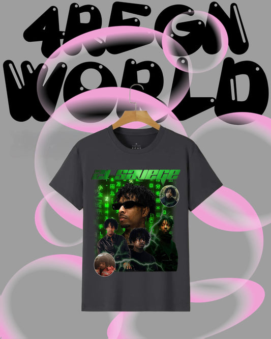 Graphic Tee New Edition 21 Savage