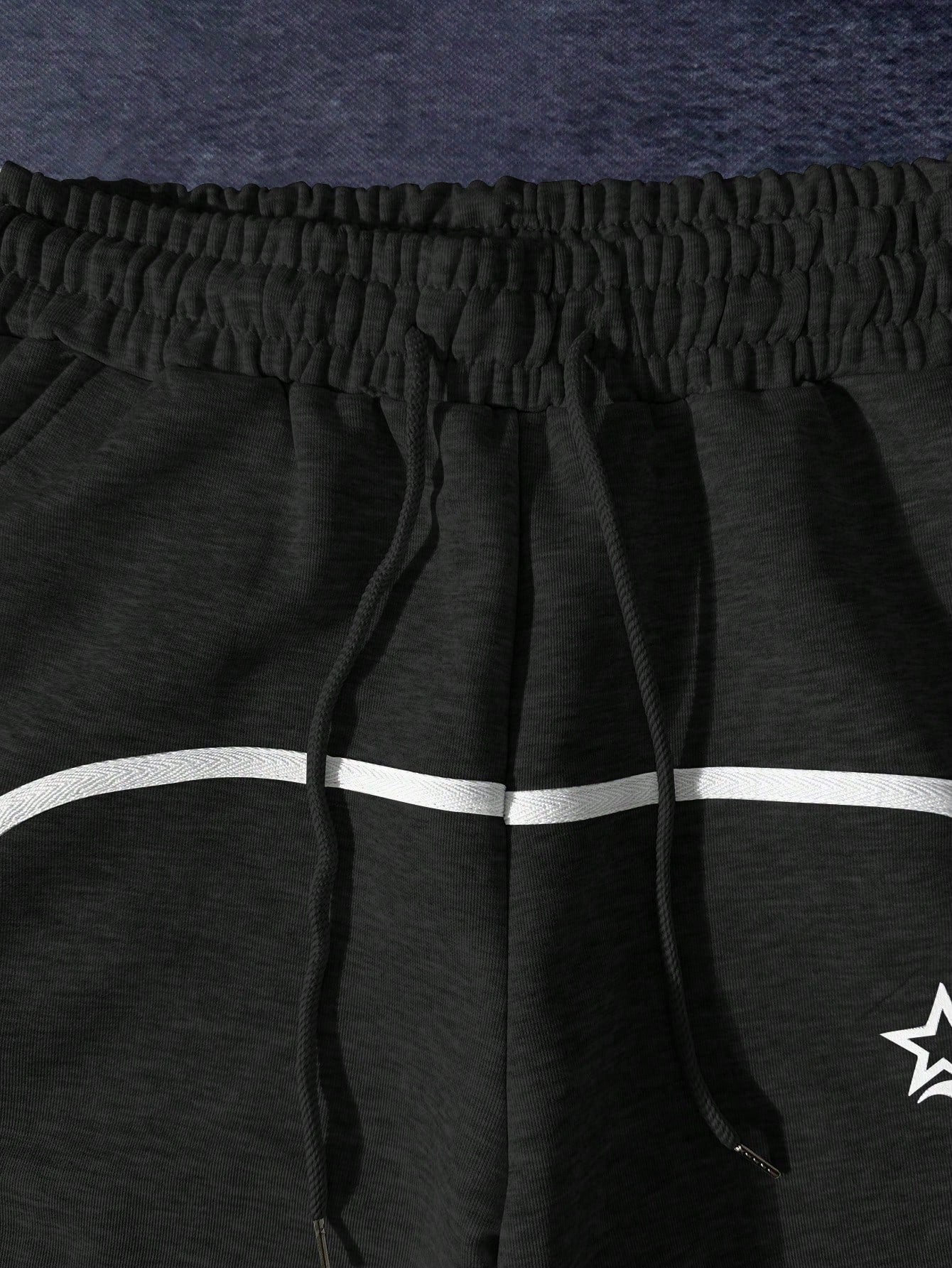 Men'S Jogger Pants with White Stripe