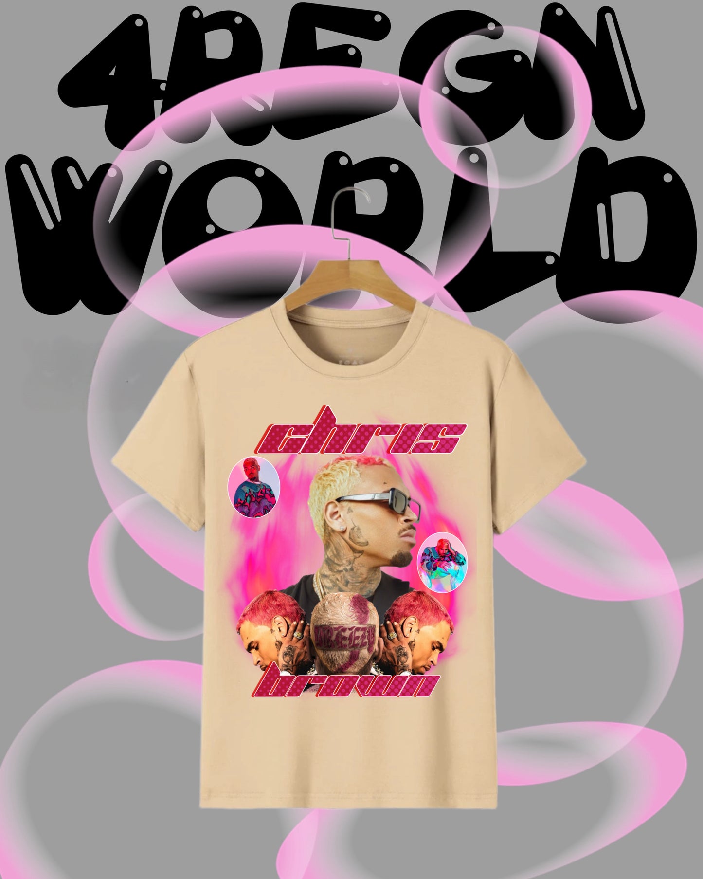 Graphic Tee New Edition Chris Brown