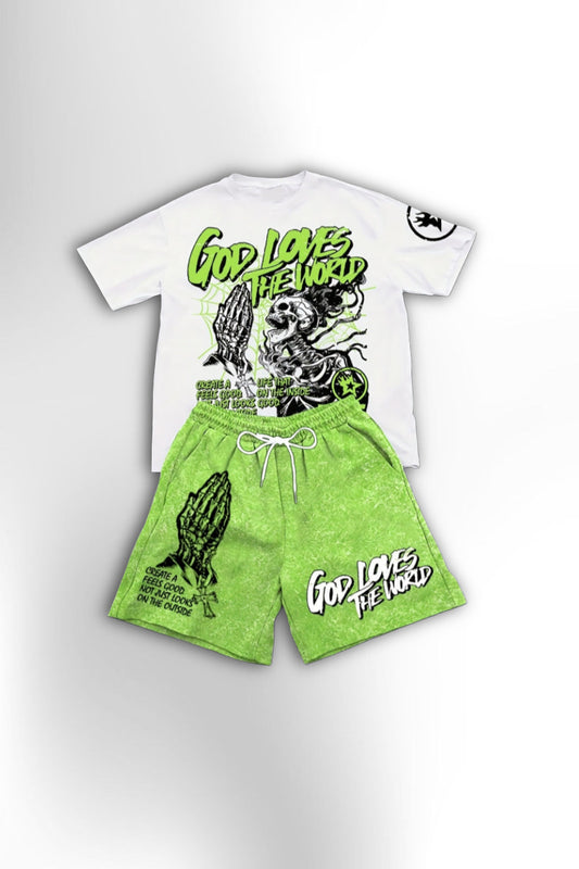 Men's 2pc T-shirt and shorts