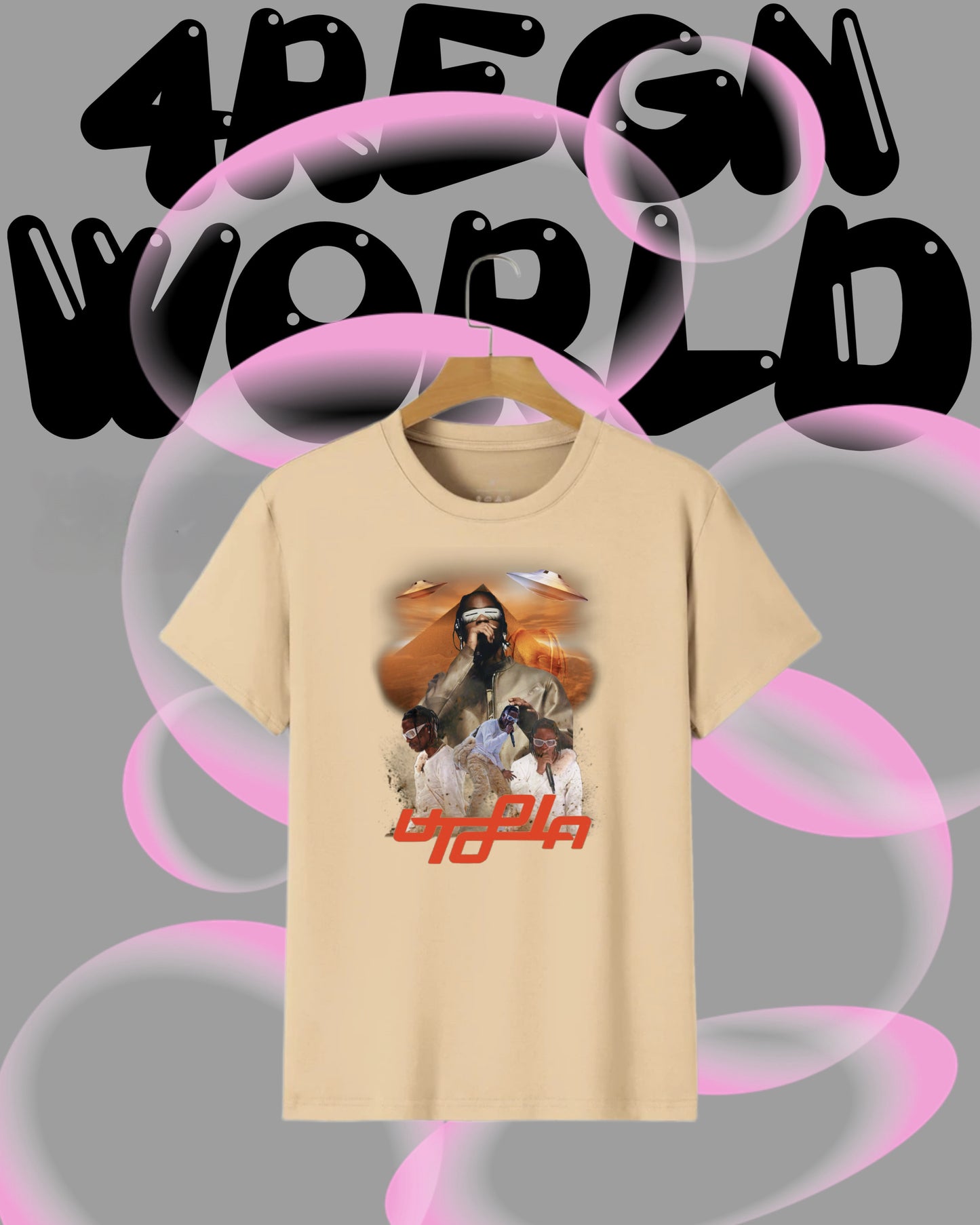Graphic Tee Travis Scott Utopia