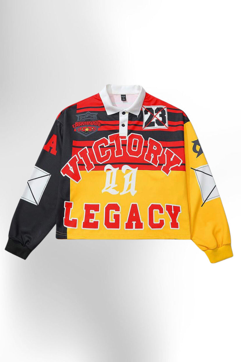 Men's Casual Polo Neck Sweatshirt