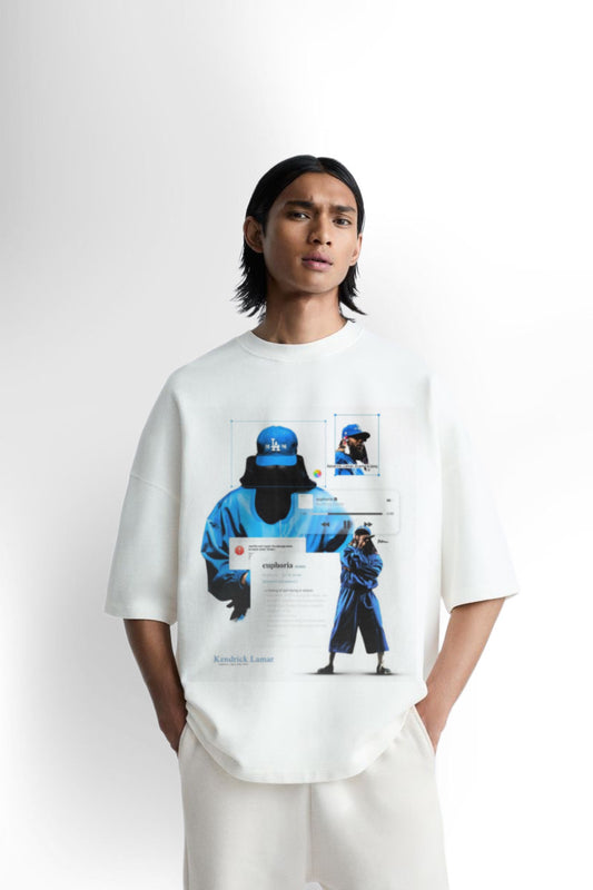 KENDRICK LAMAR OVERSIZED GRAPHIC TEE