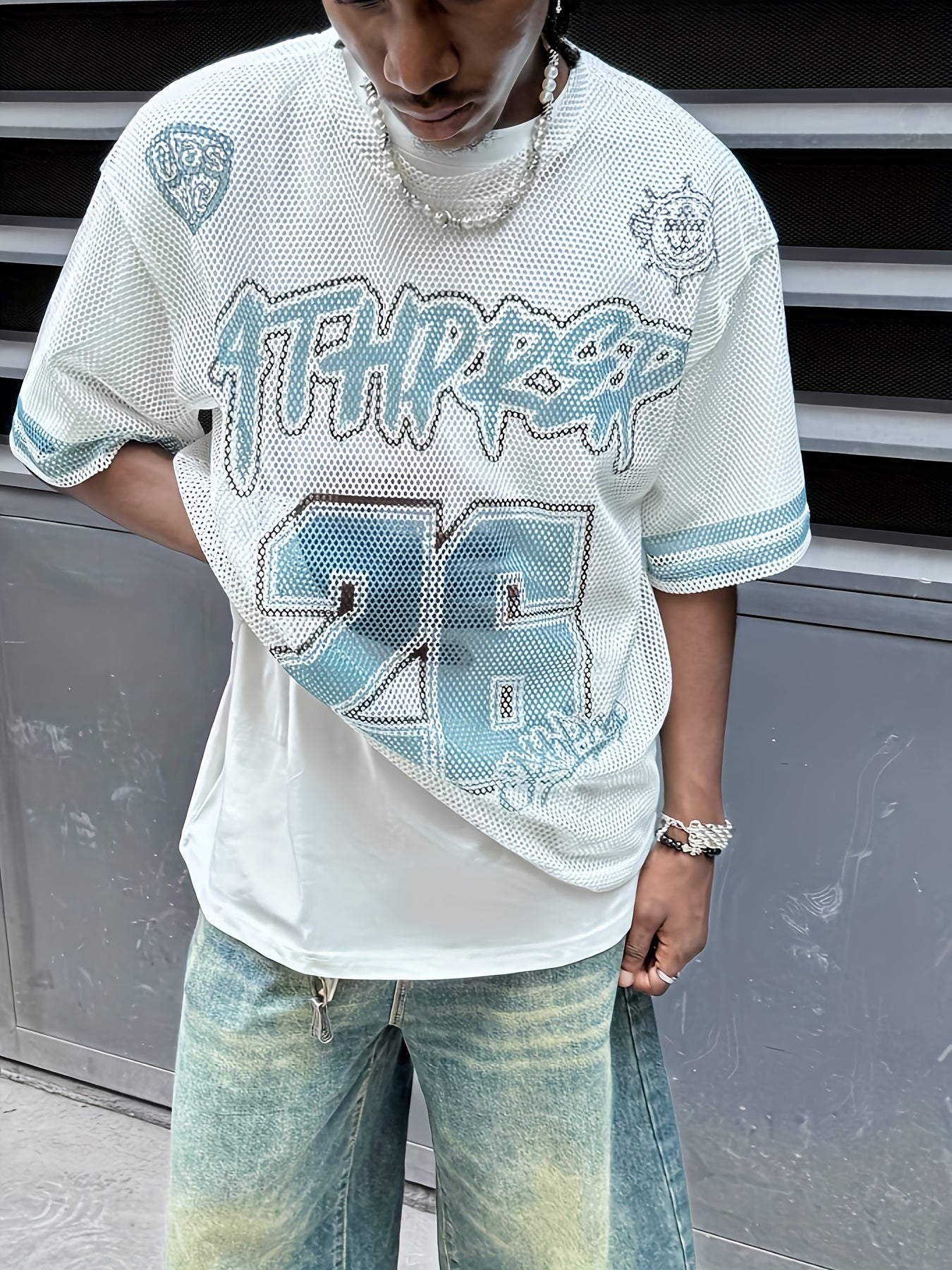 Men's Summer Baseball Graphic T-Shirt