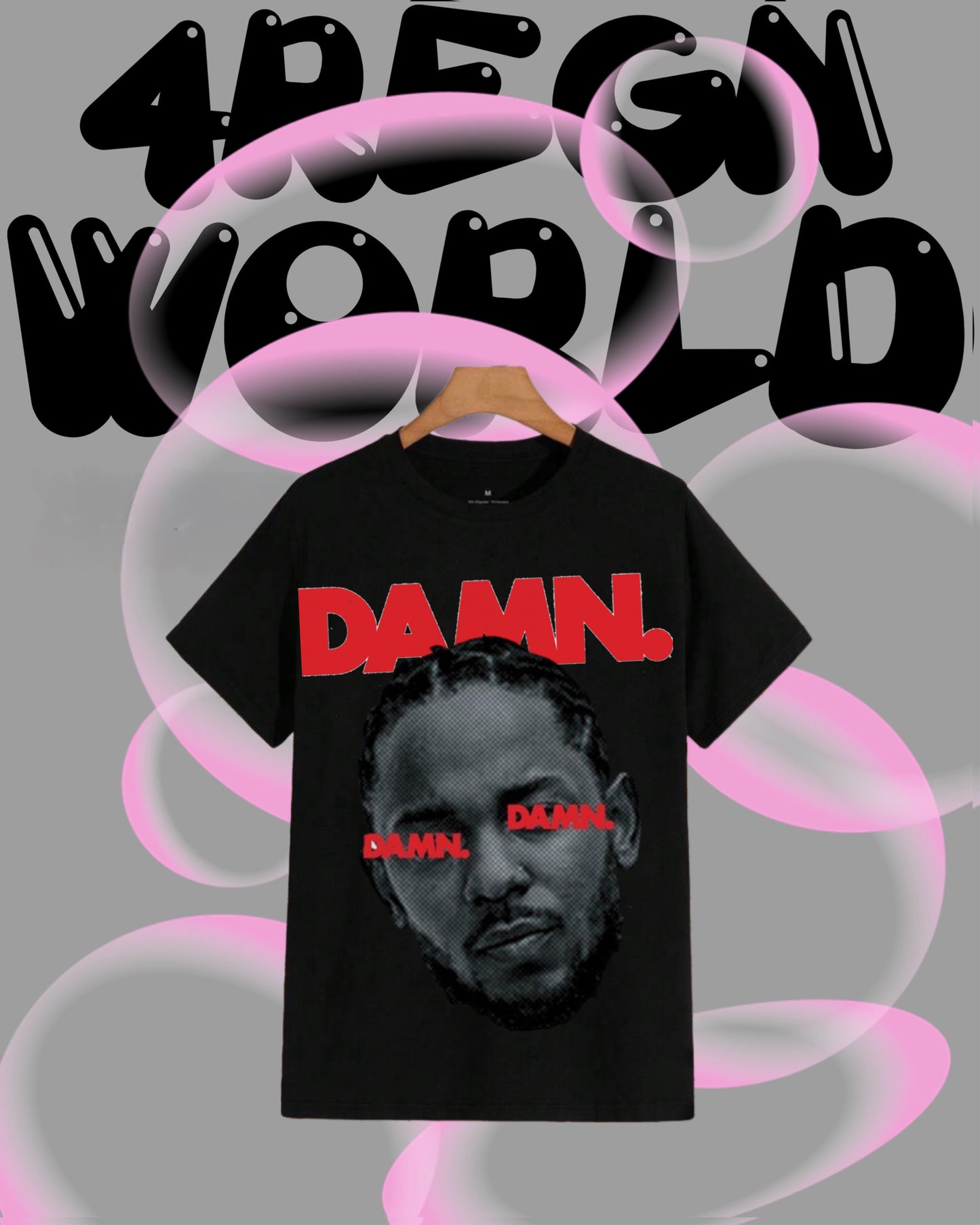 Graphic Tee New Edition Kendrick Lamar DAMN