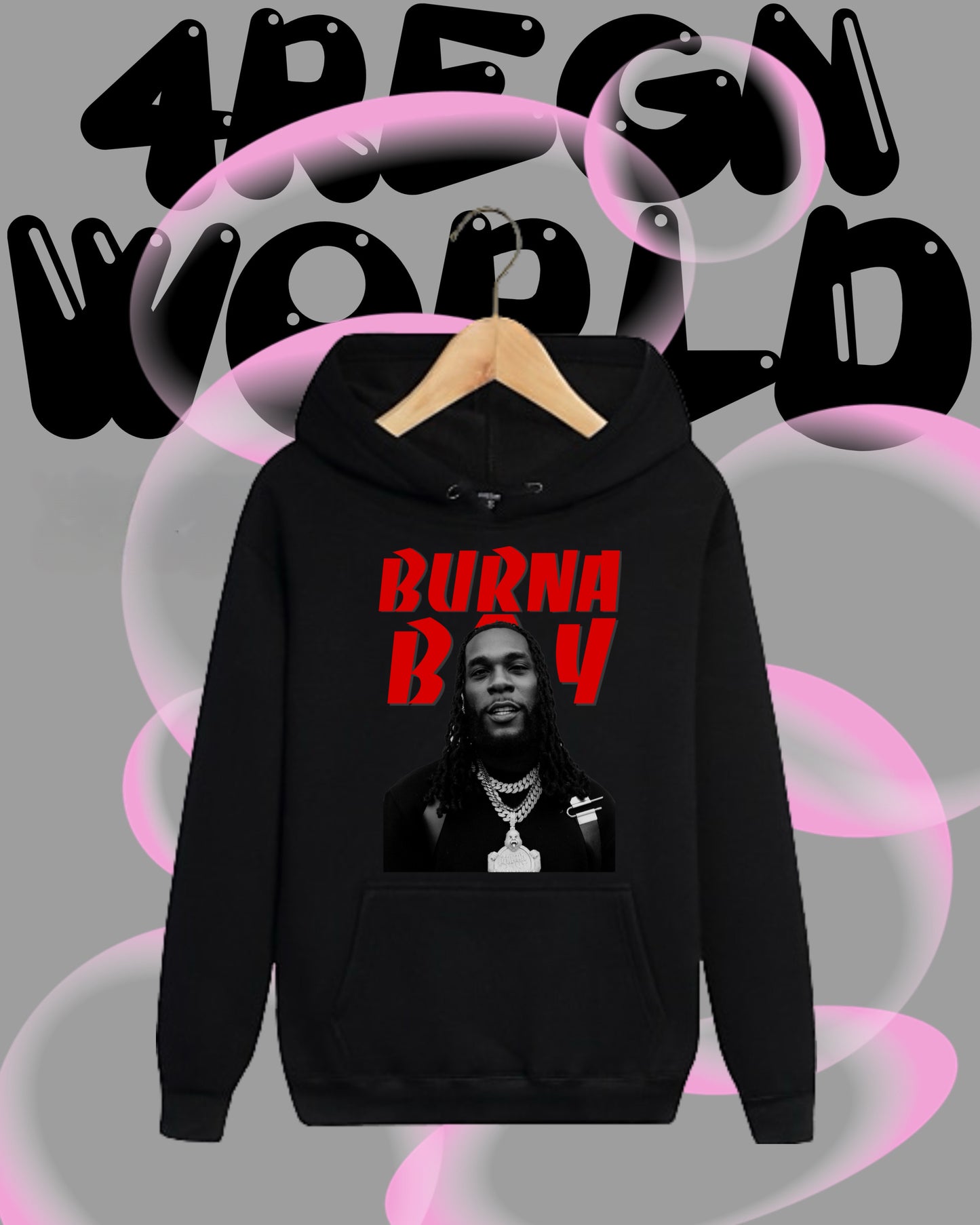 Graphic Hoodie Burna Boy