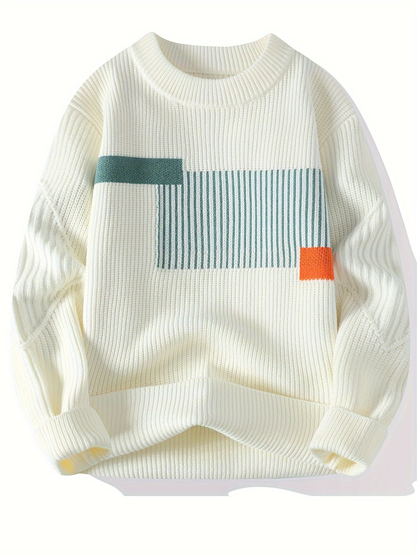 Iron Genghis Men's Geometric Pattern Sweater