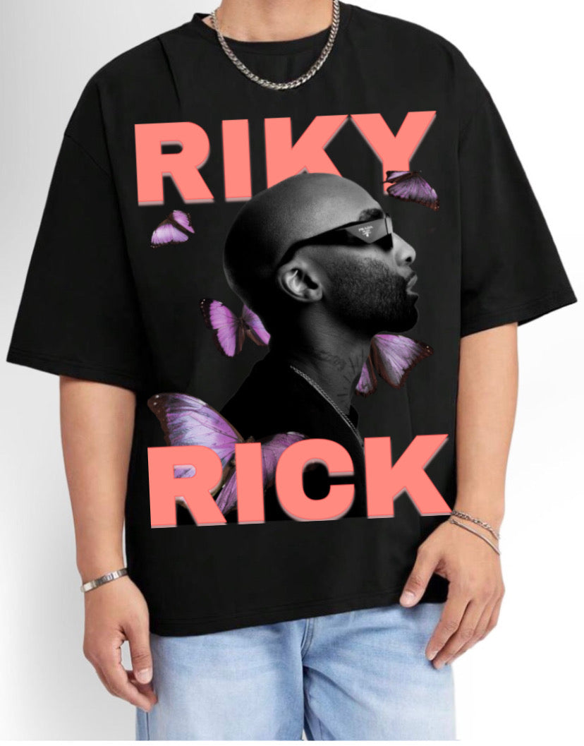 RIKY RICK BUTTERFLY OVERSIZED TEE