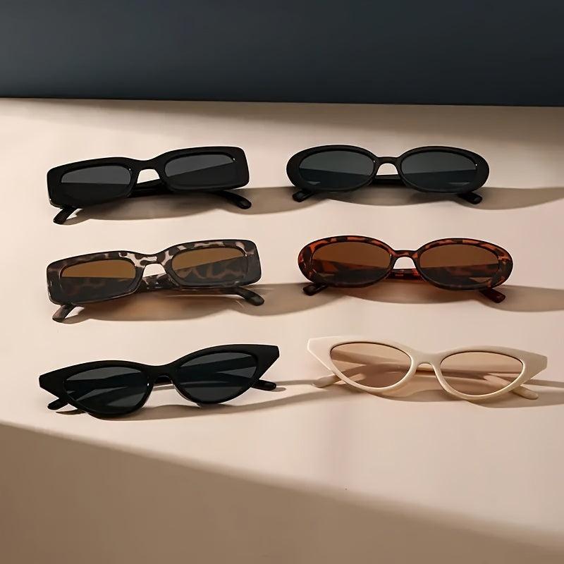 6pcs Women'S Fashion Glasses Set