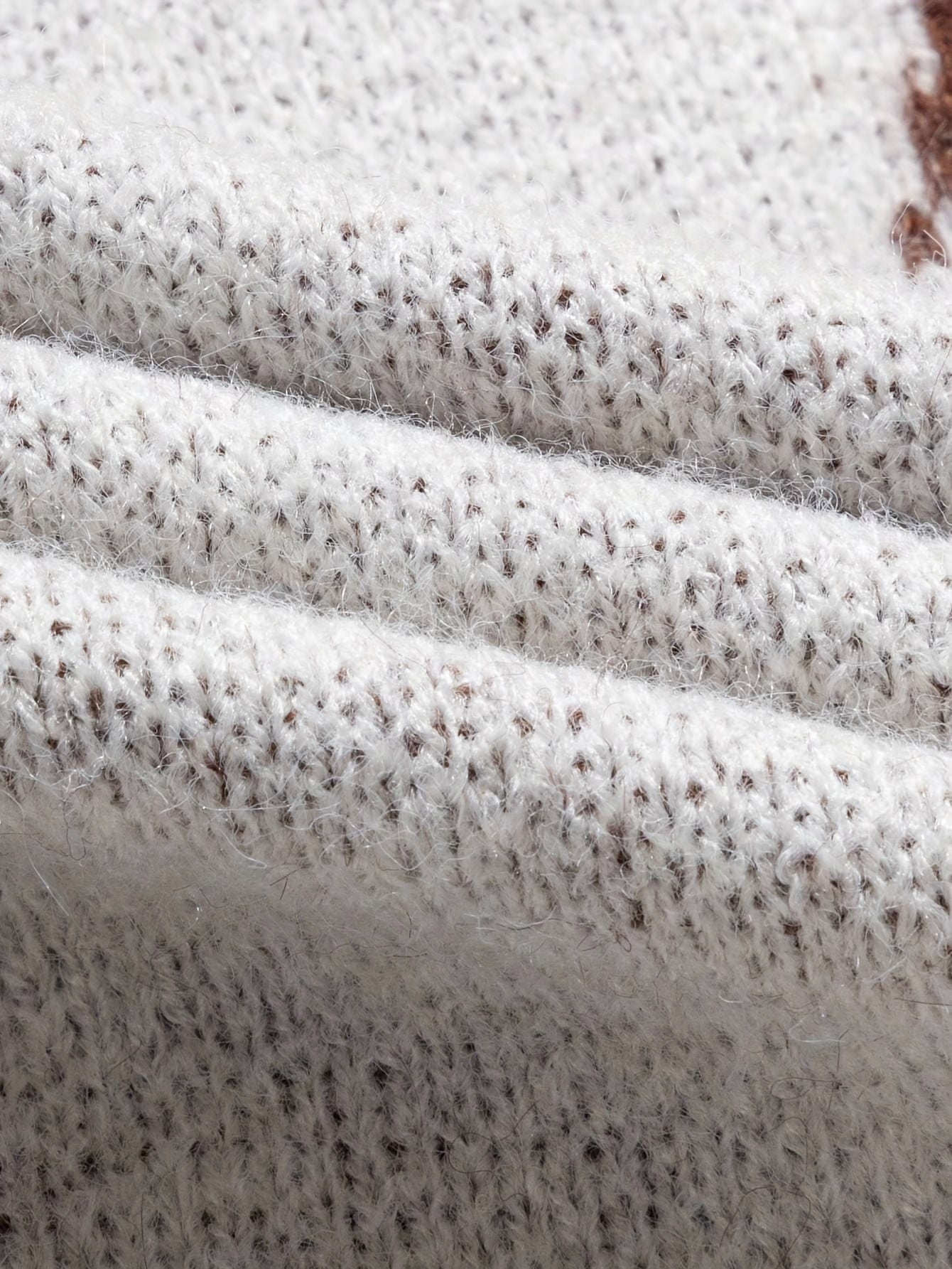 Flame Pattern Wavy Pullover