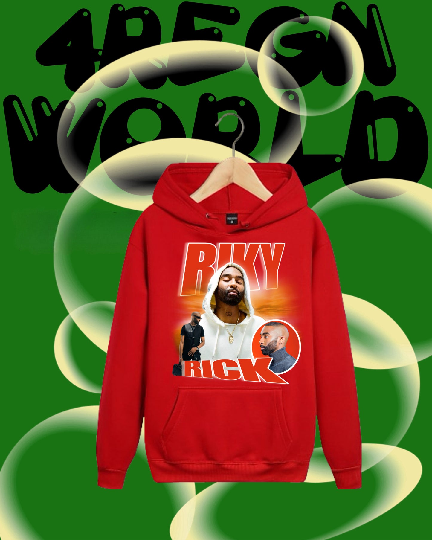 Graphic Hoodie Riky Rick