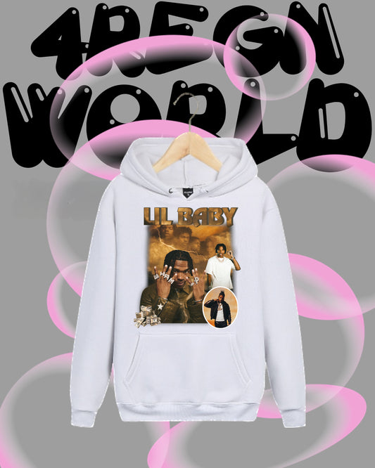Graphic Hoodie Lil Baby
