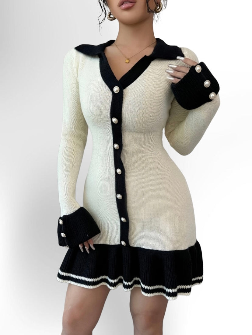 Women's Fabric Dress Elegant Targeted Style