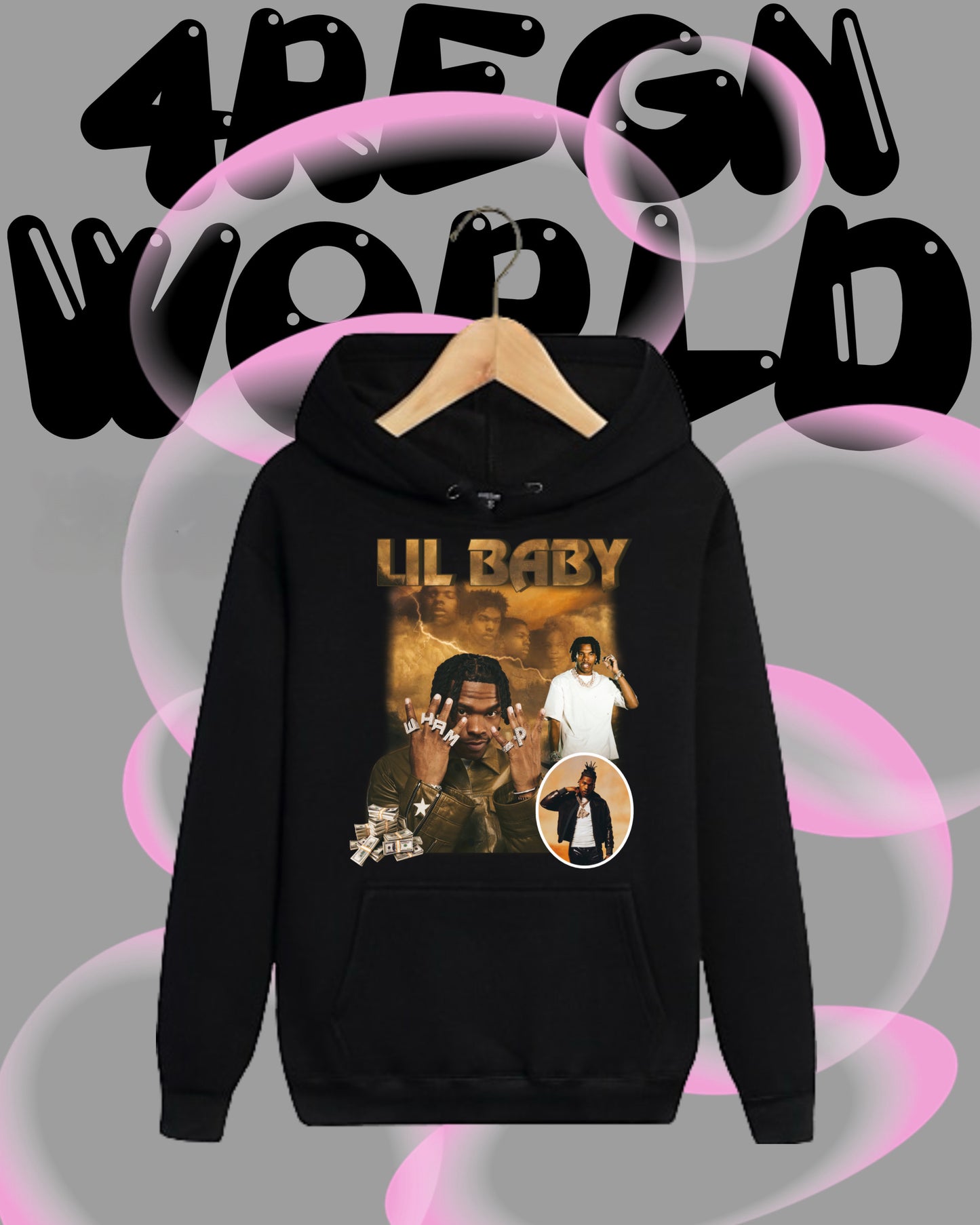 Graphic Hoodie Lil Baby