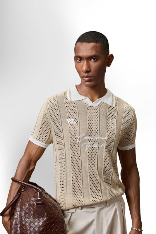 Men's Loose Knit Dropped Shoulder Casual Sweater