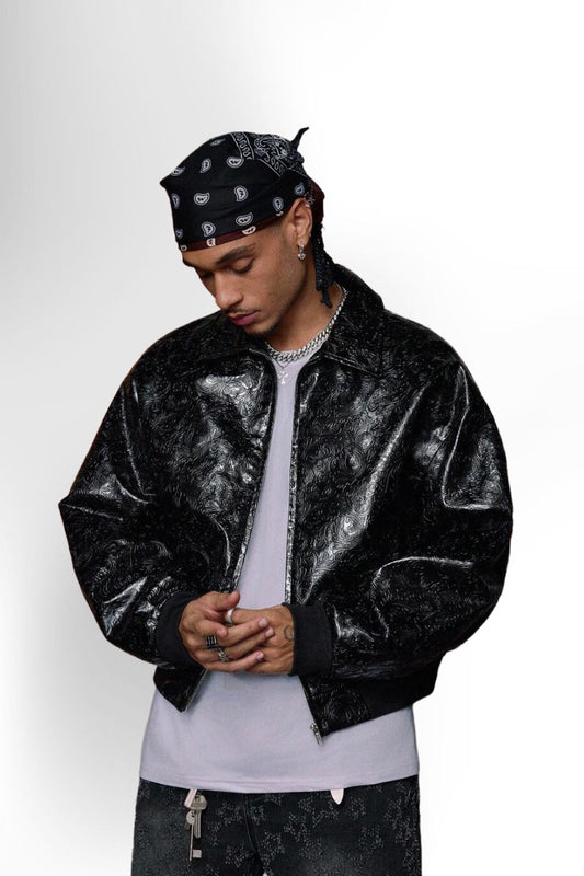 Men's Woven Fashion Long Sleeve Jacket