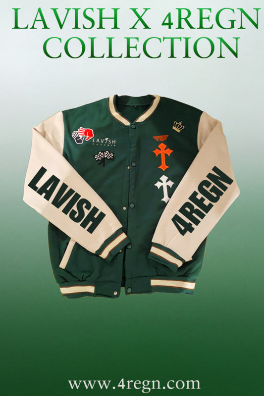 LAVISH X 4REGN BASEBALL JACKET EXCLUSIVE