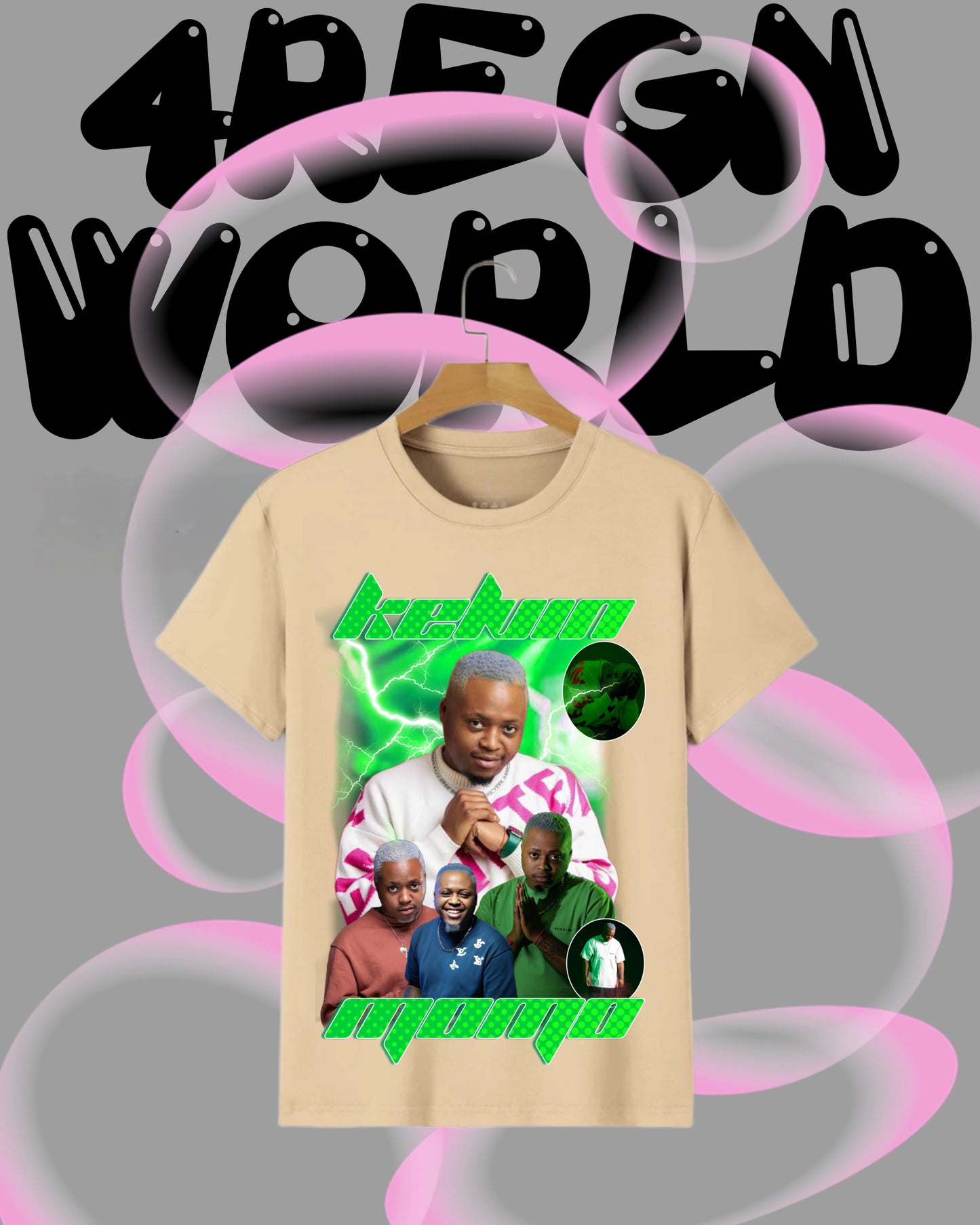 Graphic Tee New Edition Kelvin Momo