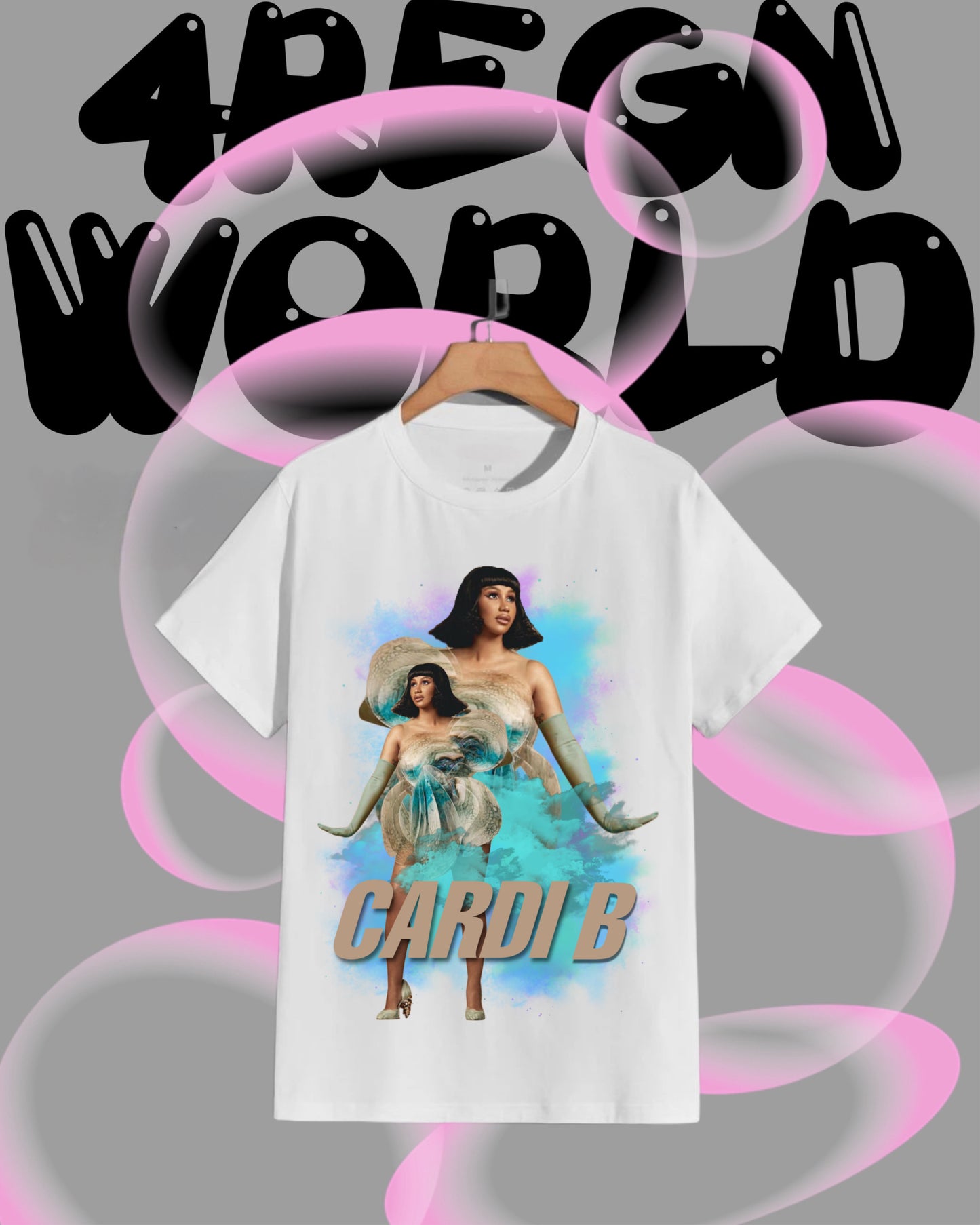 Graphic Tee New Edition Cardi B