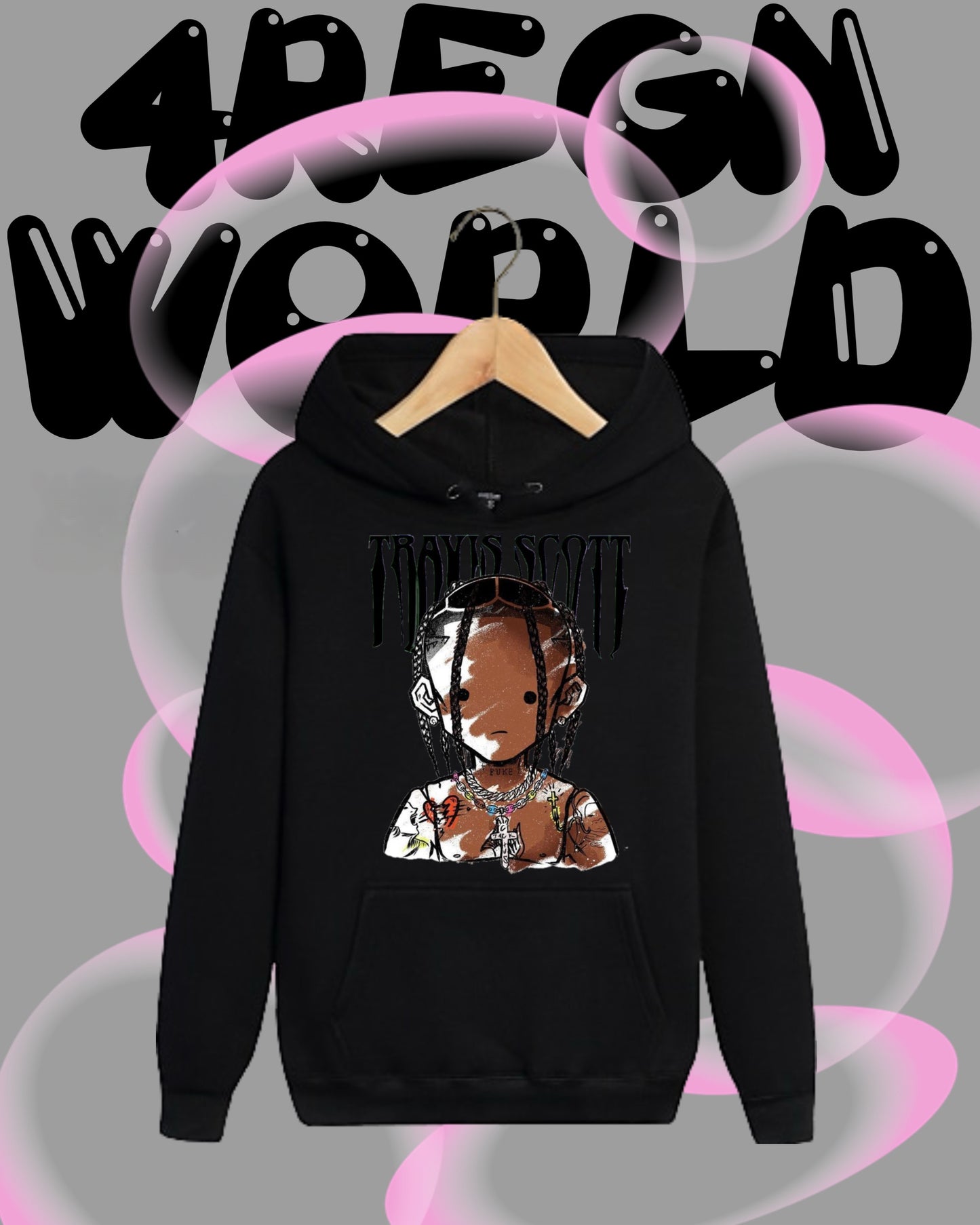 Graphic Hoodie Travis Scott