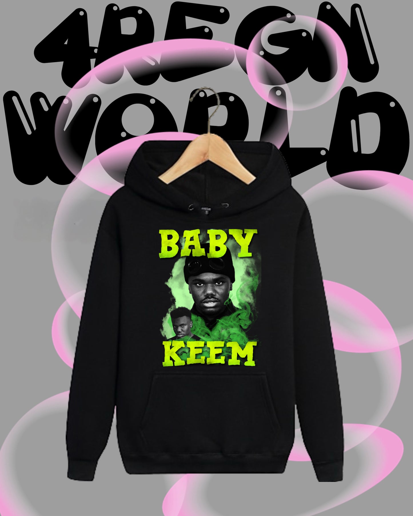 Graphic Hoodie Baby Keem