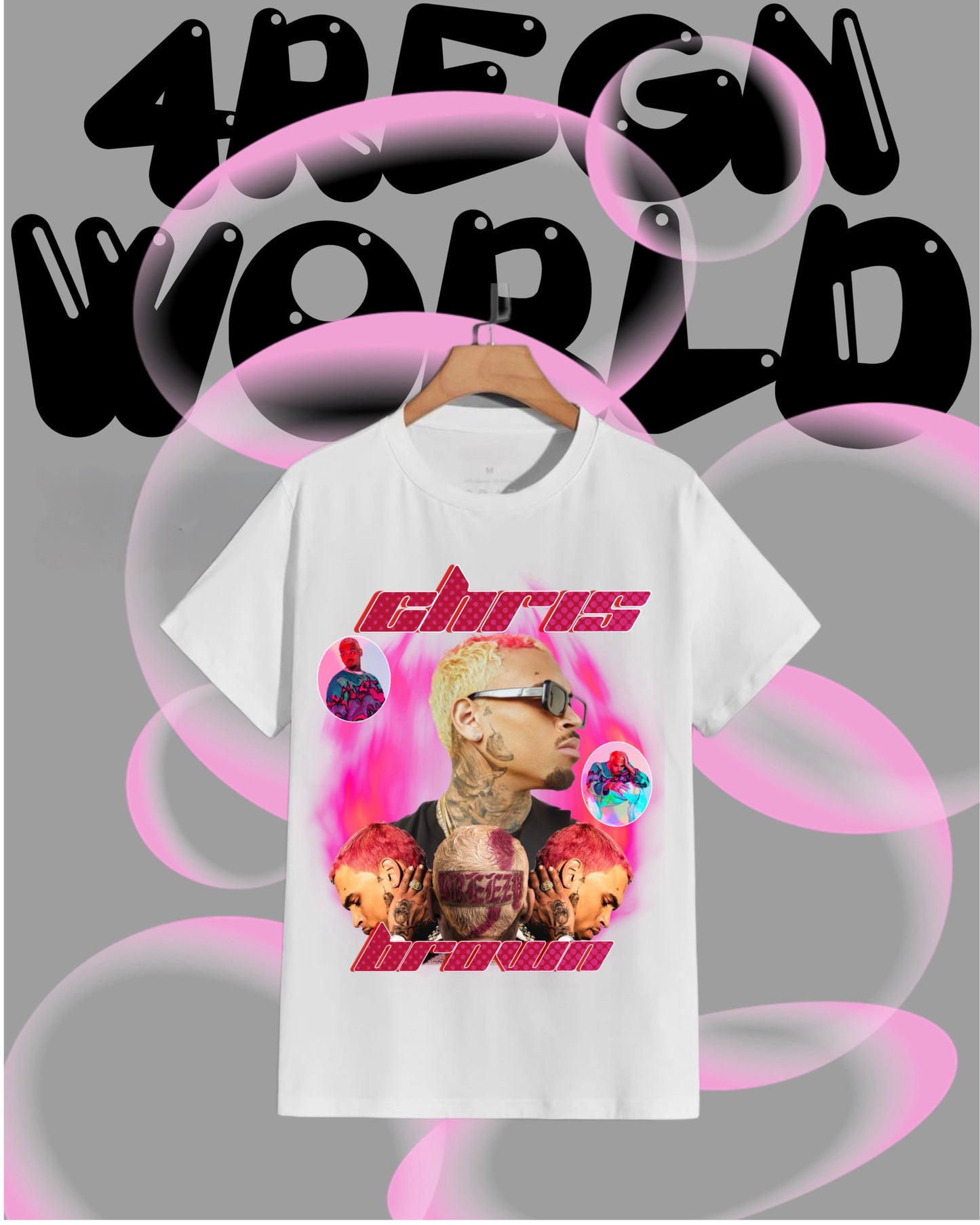Graphic Tee New Edition Chris Brown