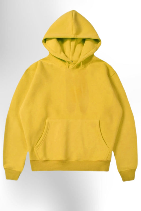 CUSTOM GRAPHIC HOODIE - Yellow