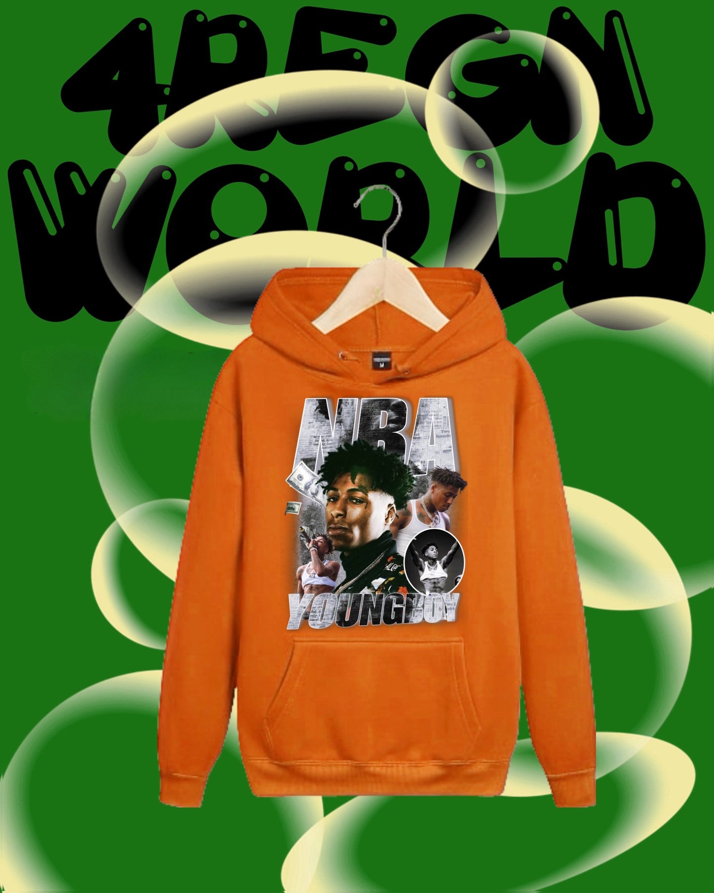 Graphic Hoodie NBA YoungBoy
