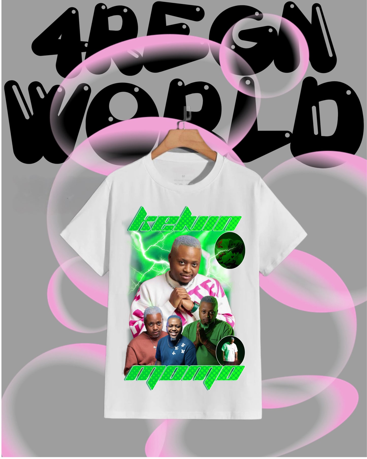 Graphic Tee New Edition Kelvin Momo