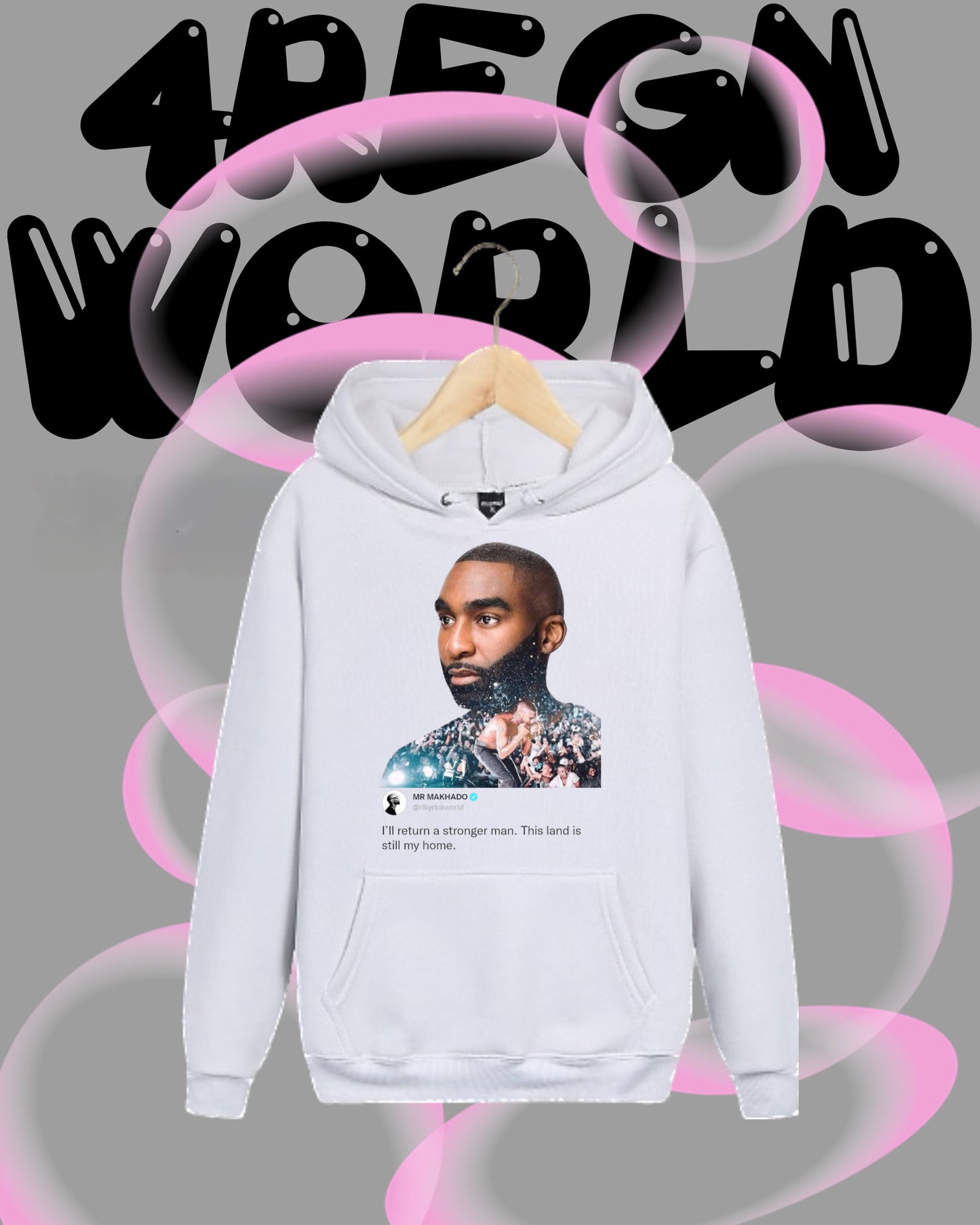 Graphic Hoodie Riky Rick