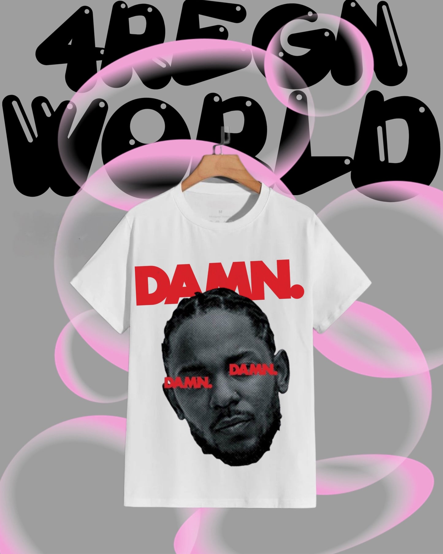 Graphic Tee New Edition Kendrick Lamar DAMN
