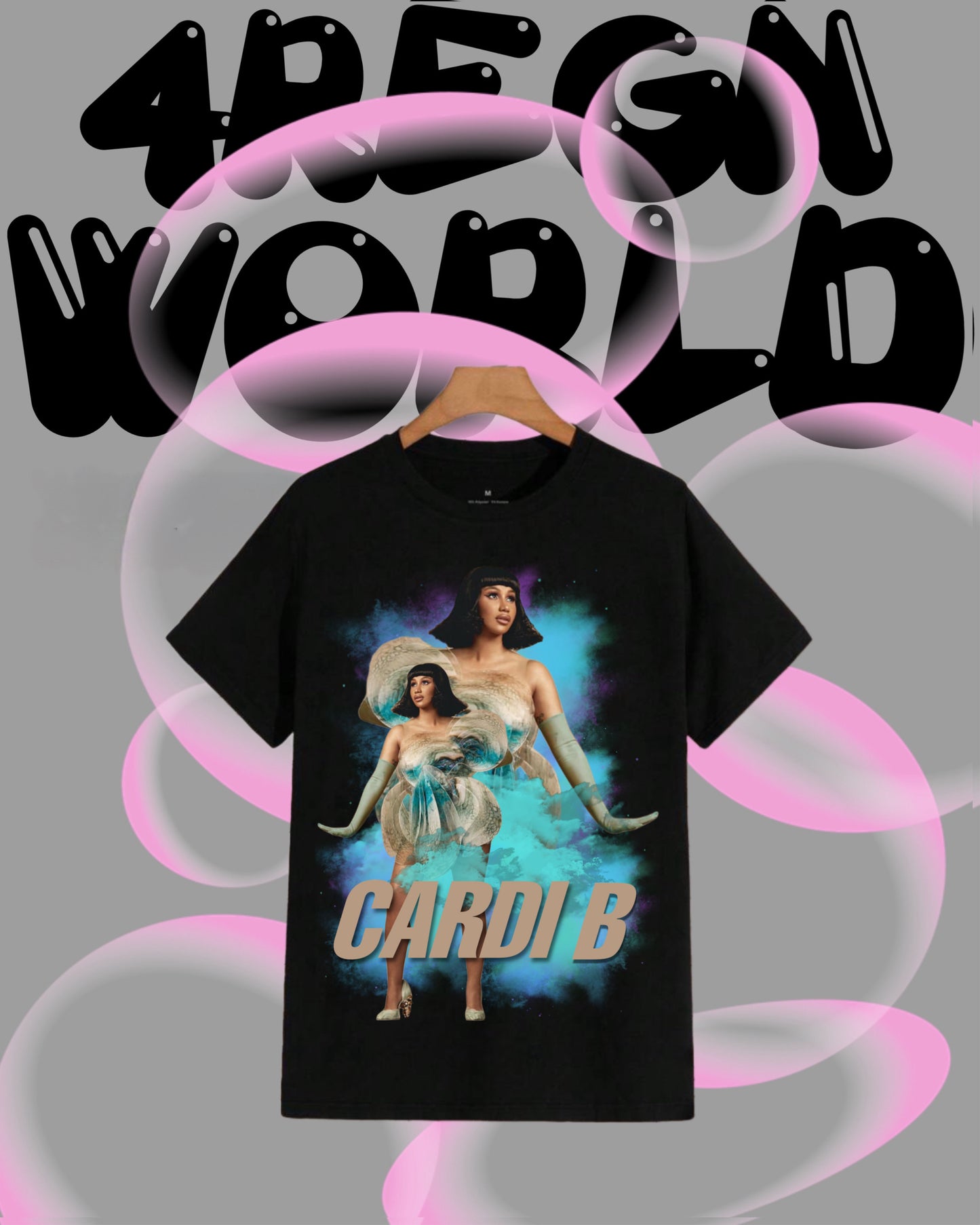 Graphic Tee New Edition Cardi B