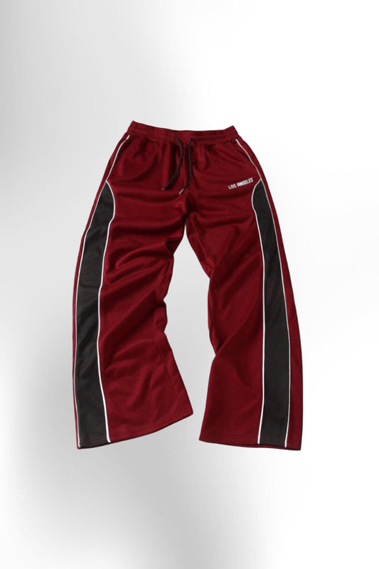 Men's Solid Color Patchwork Sweatpants