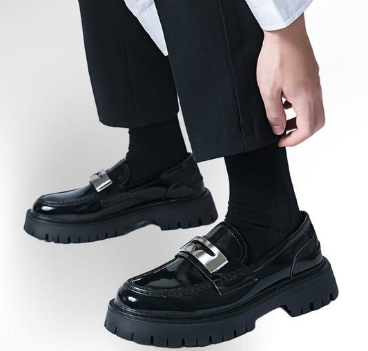 Men's Black Loafers