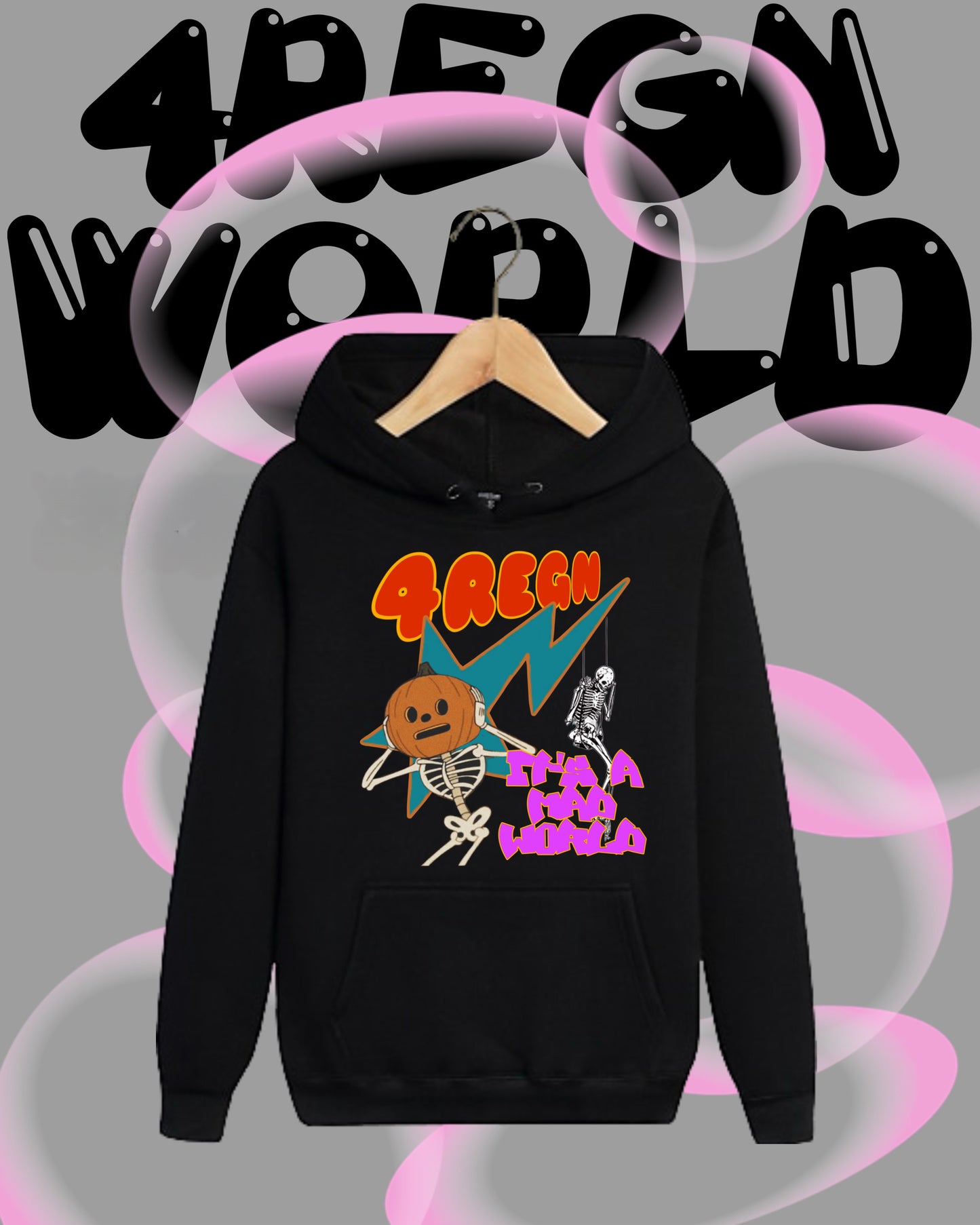Graphic Hoodie 4regn
