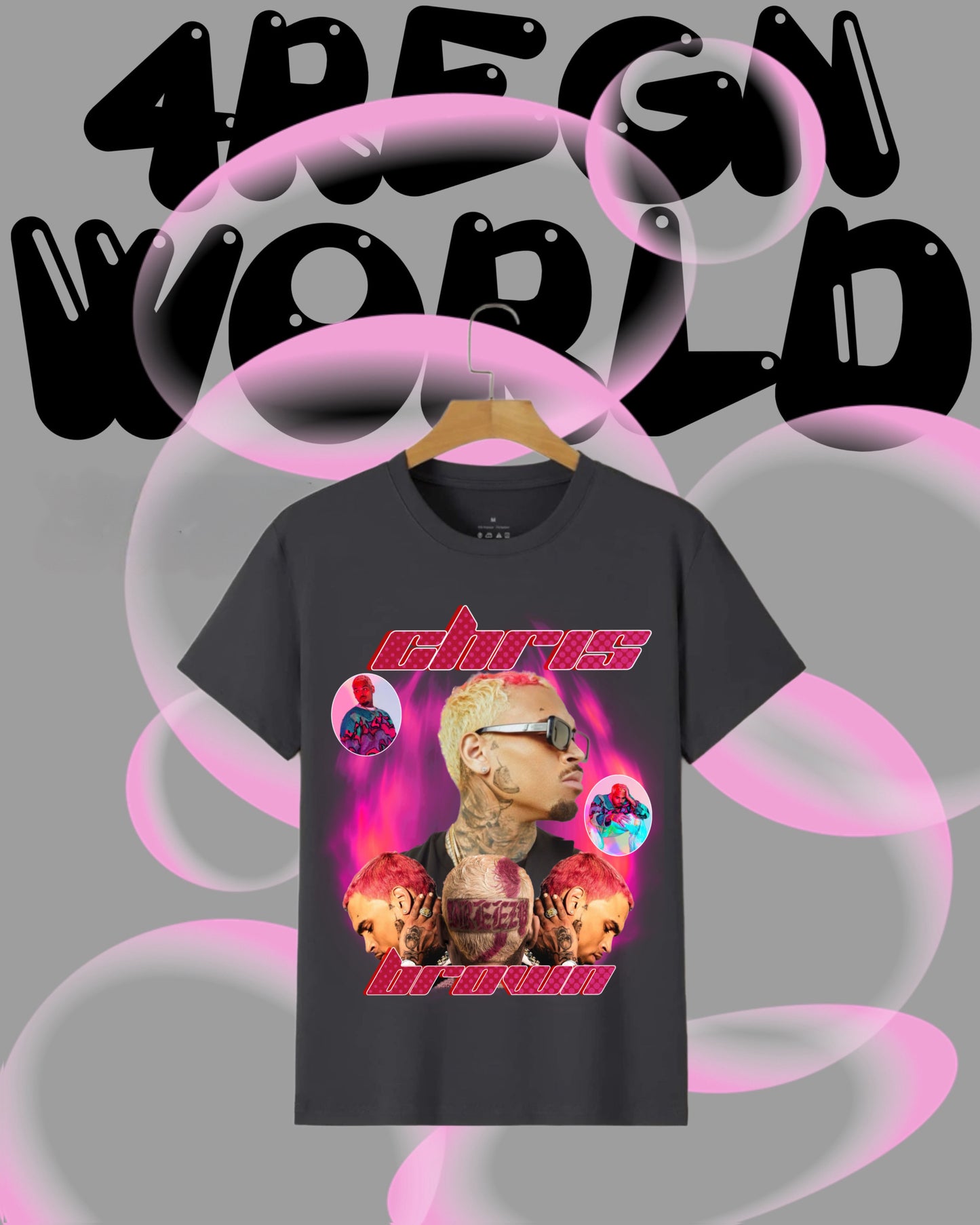 Graphic Tee New Edition Chris Brown