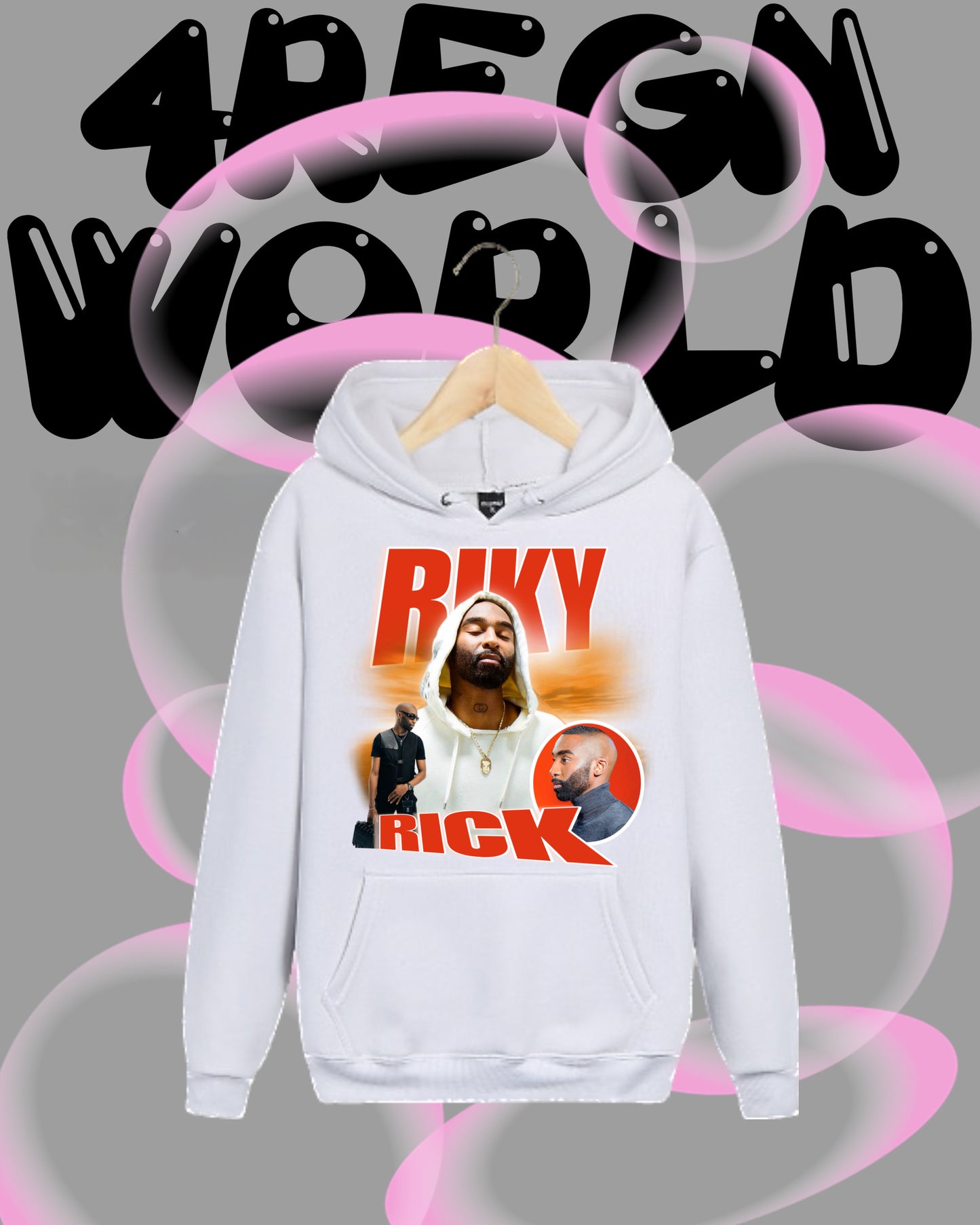 Graphic Hoodie Riky Rick