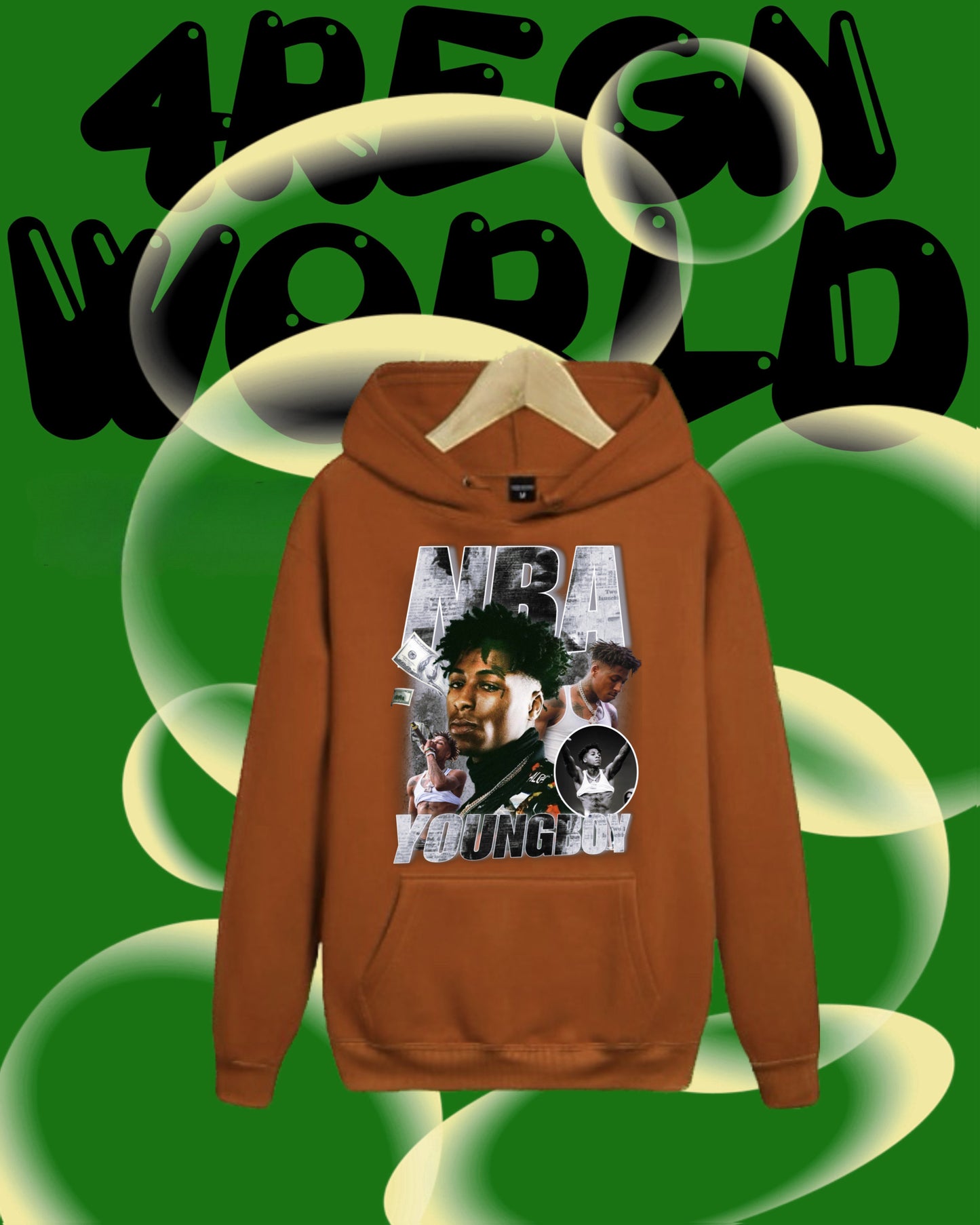Graphic Hoodie NBA YoungBoy