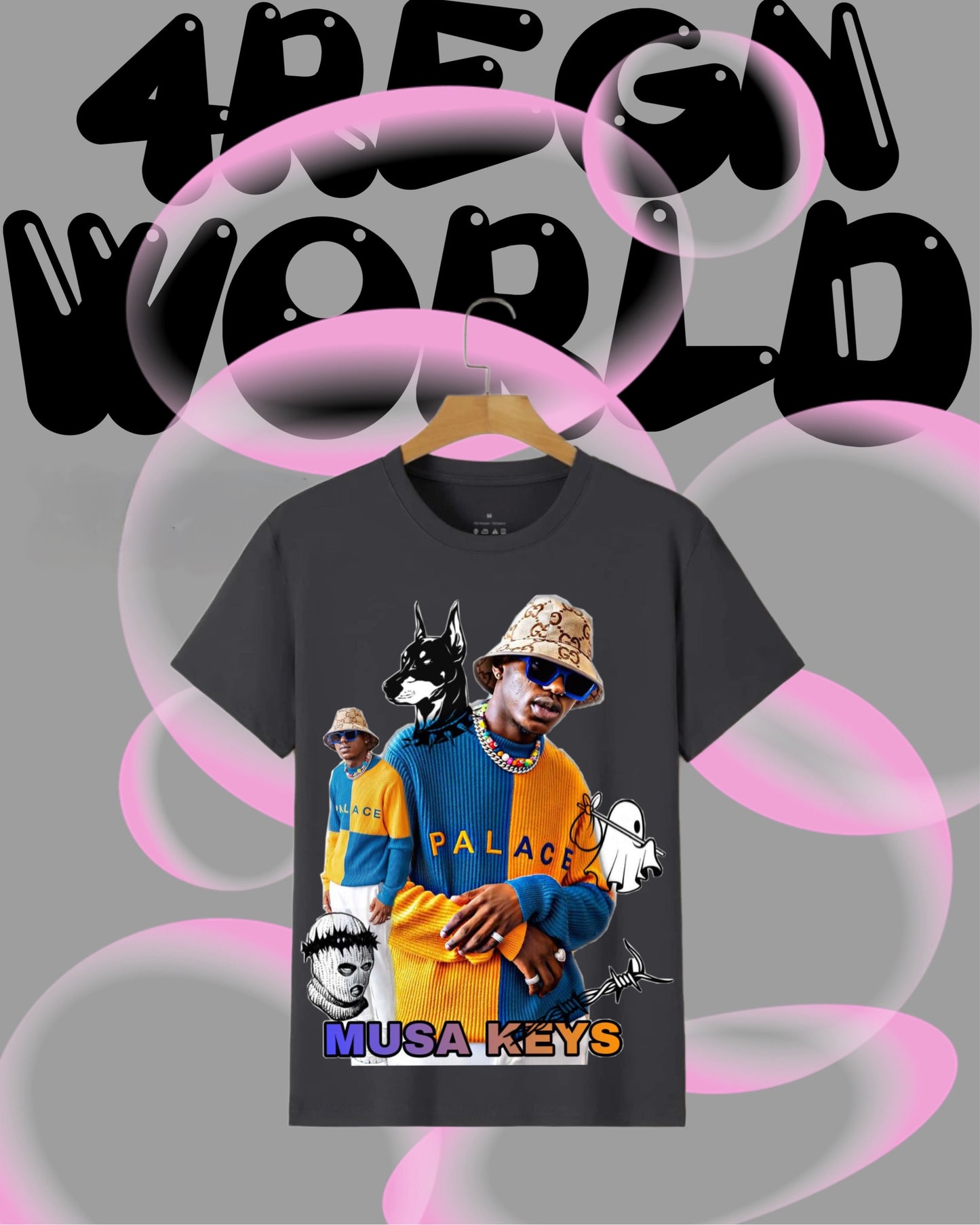 Graphic Tee New Edition Musa Keys